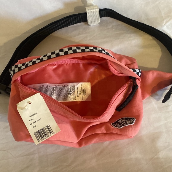 Pinky Peach Vans Checkered Fanny Pack - Picture 2 of 3